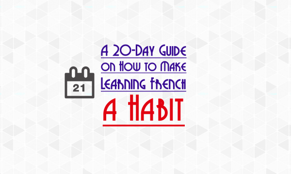 french learning habit