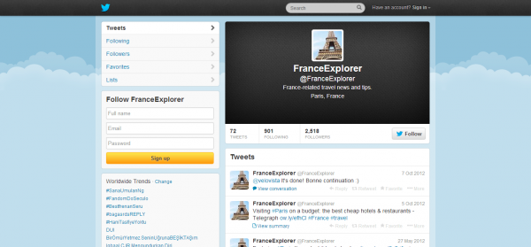 FranceExplorer FranceExplorer on Twitter