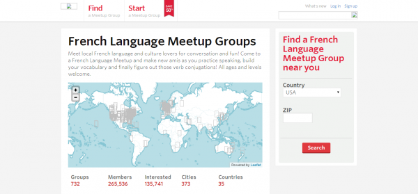 French Language Meetup Groups Meetup