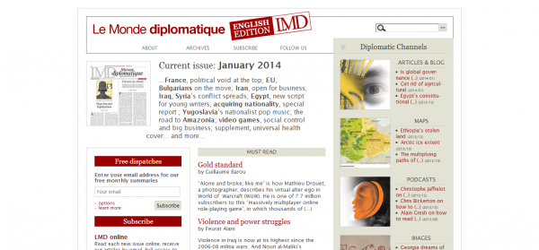 Le Monde diplomatique English edition