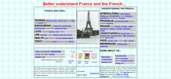 The Franco American WebSite intercultural tips for americans about France and Paris France and the French French culture understanding France and the French