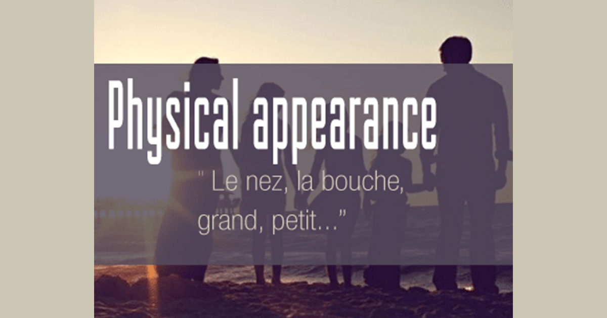 descriptive words for physical appearance