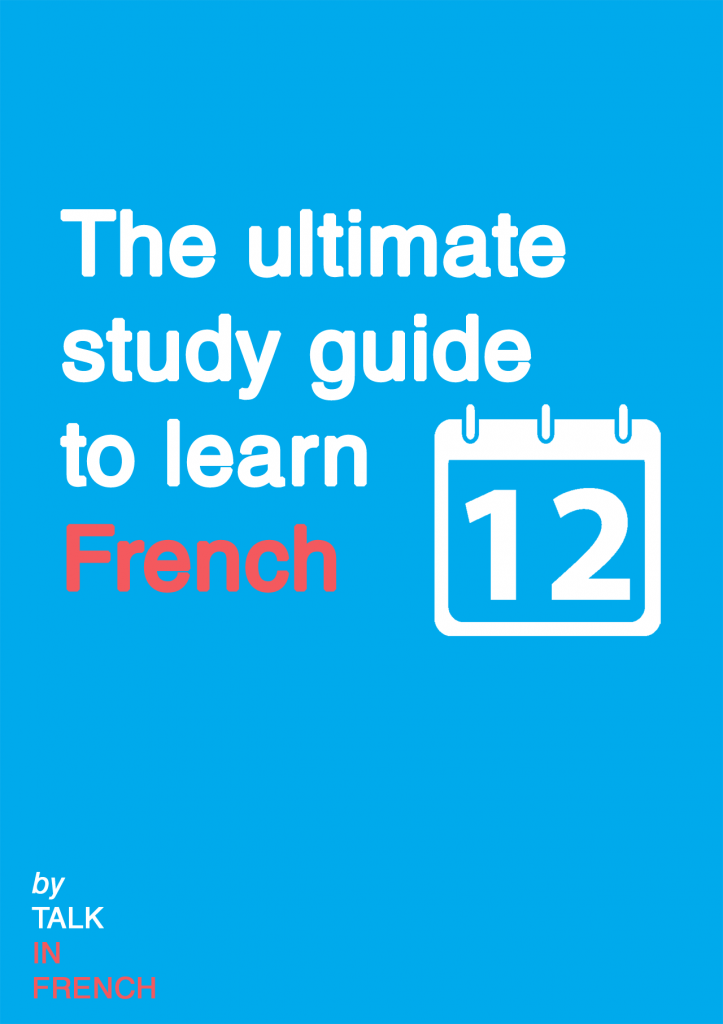 Study-guide-for-french-by-Talk-in-French