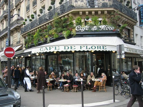 A French cafe A French cafe