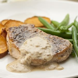 Pork Chops Poivre Pork Chops Poivre