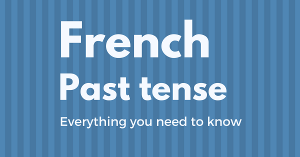 french past tense