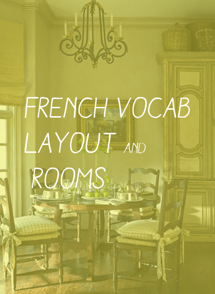 french vocab layout