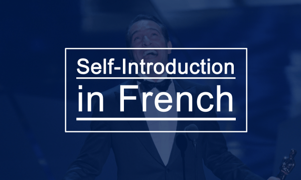 Self Introduction In French