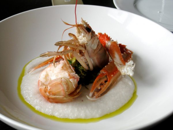 Langoustines rôties aux saveurs basques