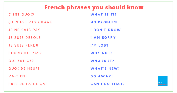 useful french phrases