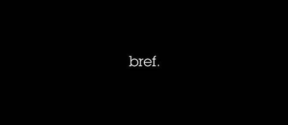 bref tv series