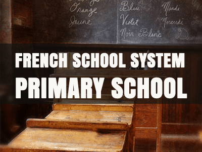 french school system primary school th