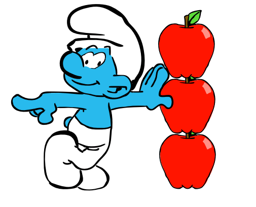 smurf tall apples