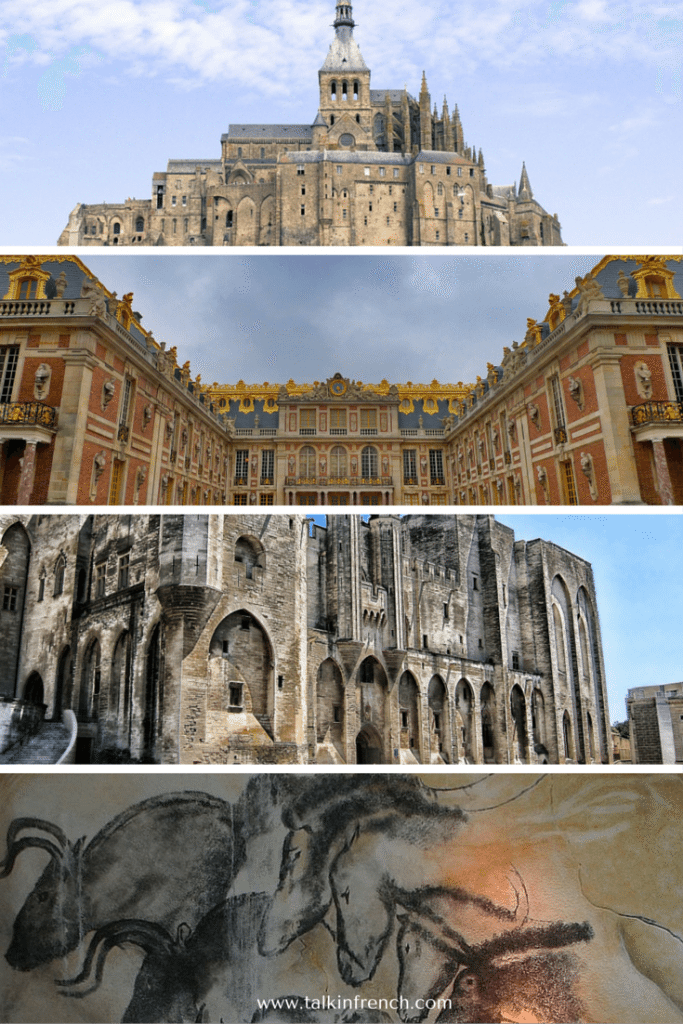 1 Heritage Sites in France www.talkinfrench.com