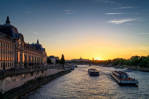 1 Seine River at Sunset