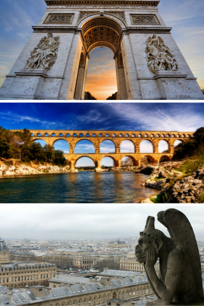 Historical sites in France