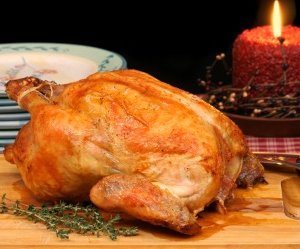 Stuffed Turkey with Chestnuts