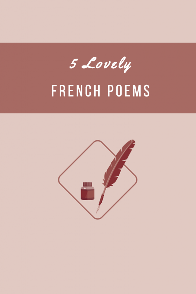 Short Poems In French With English Translation 5 Lovely French Poems with English Translations - Talk in French