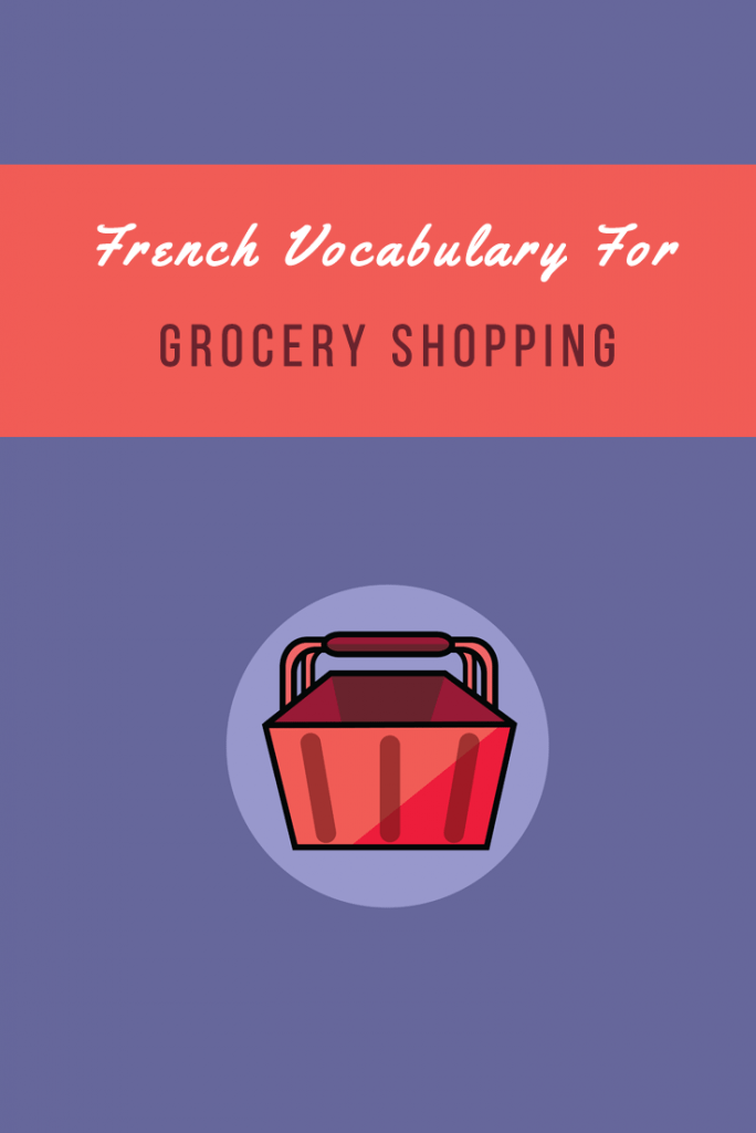 112 Useful French Vocabulary for Grocery­ Shopping