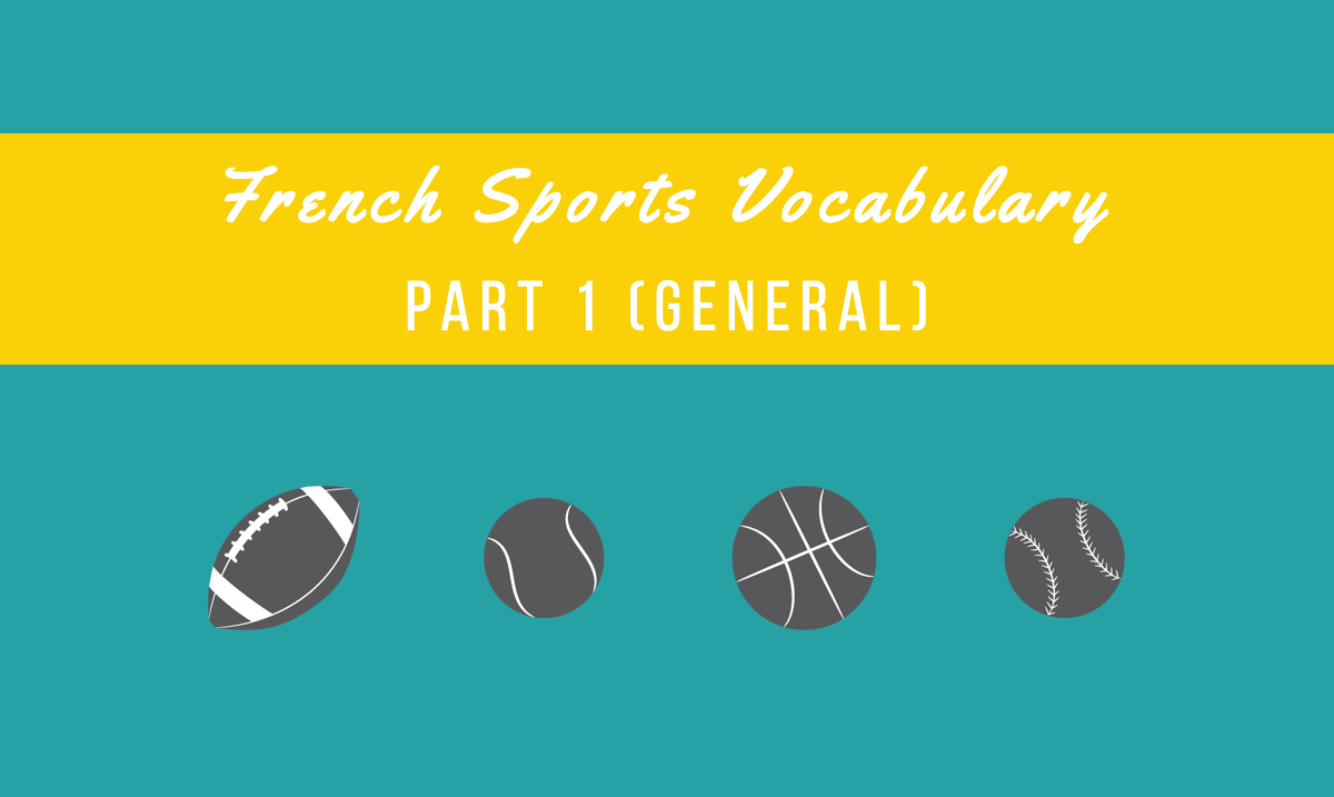 french sports vocabulary