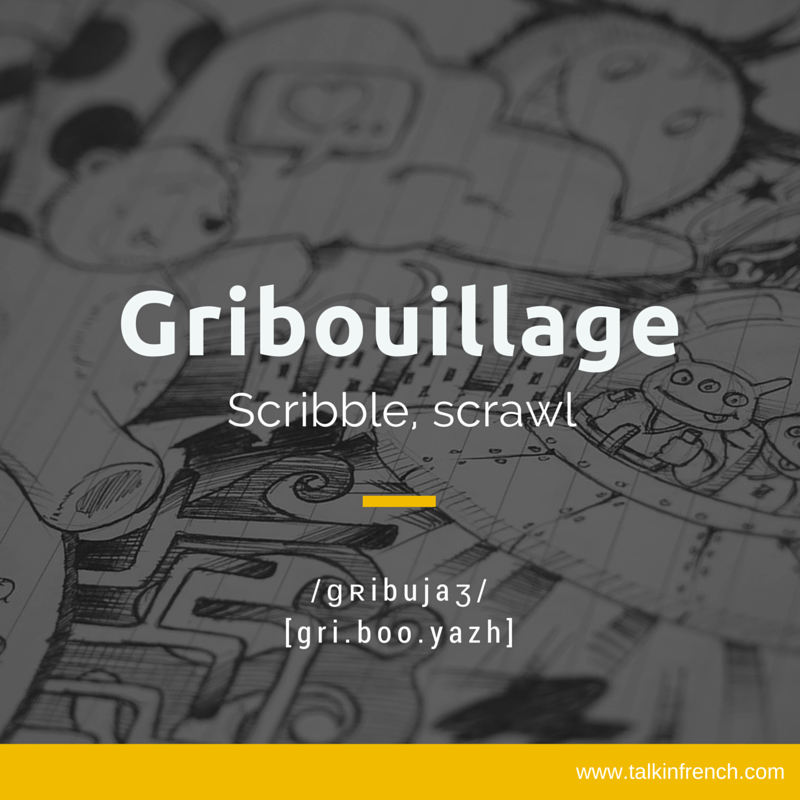 gribouillage