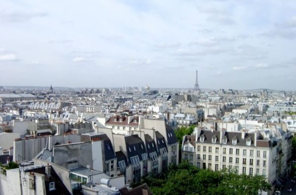 view from centre georges pompidou