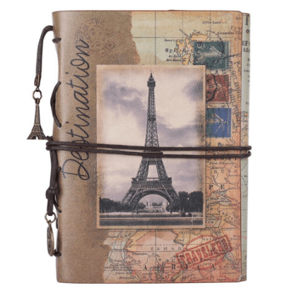 vintage french traveler jourrnal