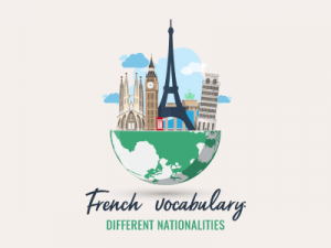 French vocabulary: Different Nationalities th