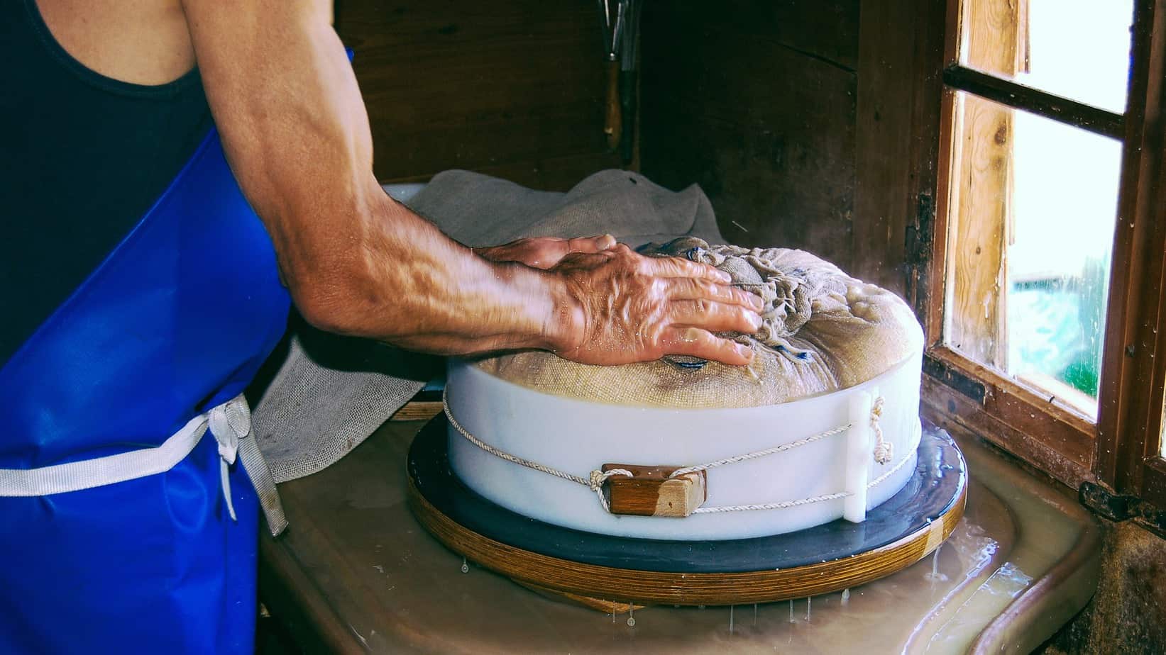 Making cheese