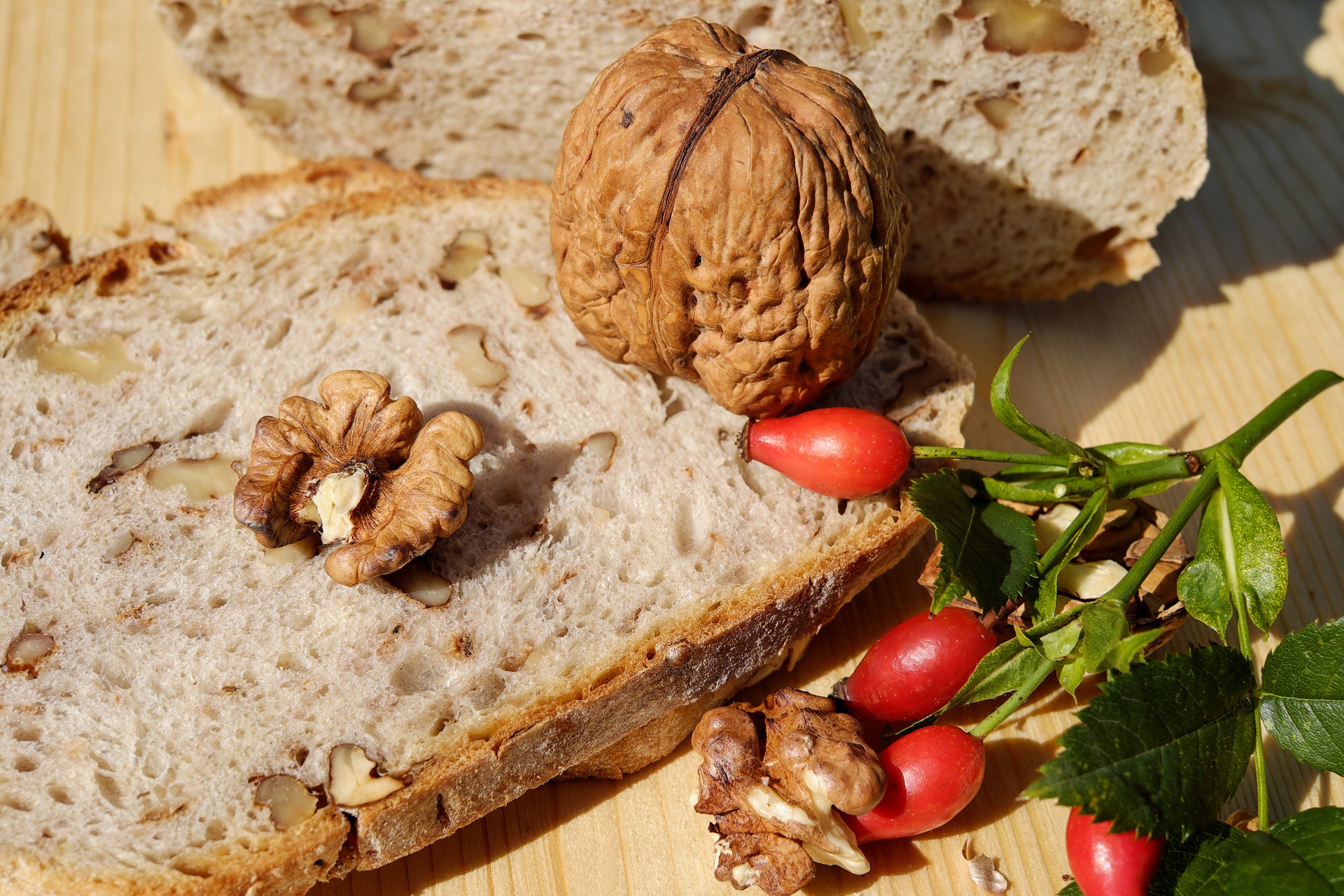 Le pain aux noix Le pain aux noix